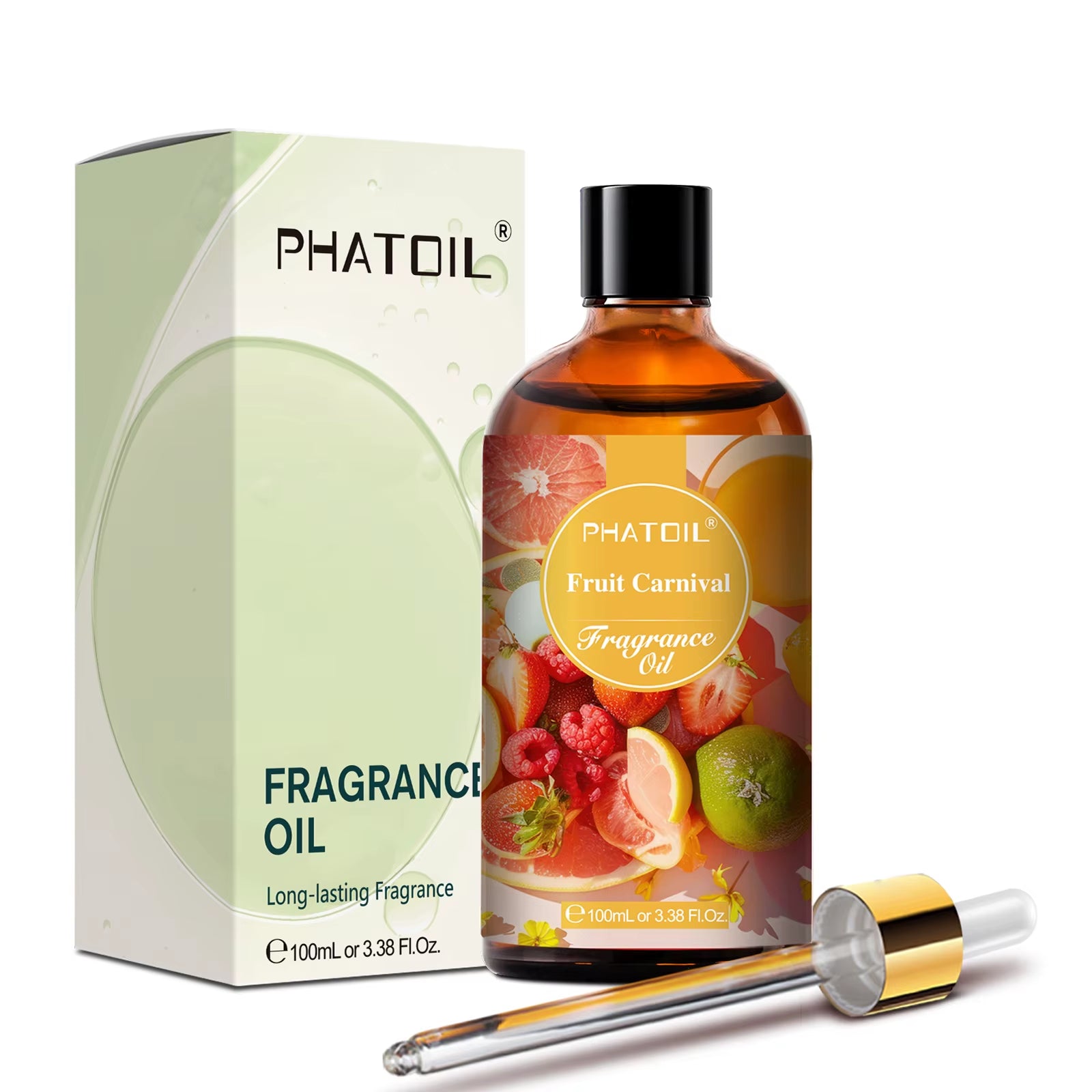 100ML with Dropper Fragrance Oil for Diffuser Fruit Carnival Almond Vanilla Golden Vintage No.1 Lucifer'S Letter Oils